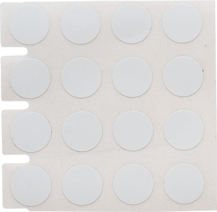 Produktbild Brady THT-143-499-3, Nylongewebe, Weiss, matt, 9.53 mm rund, Deckeletikett, permanent, 4-bahnig (30