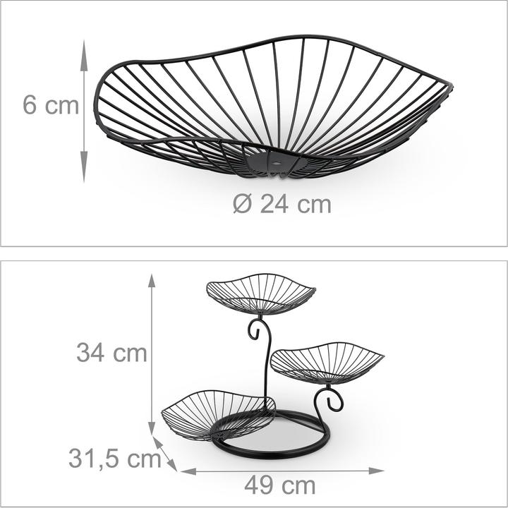 Immagine prodotto Relaxdays Ostetagere (49 x 31,5 x 34 cm)