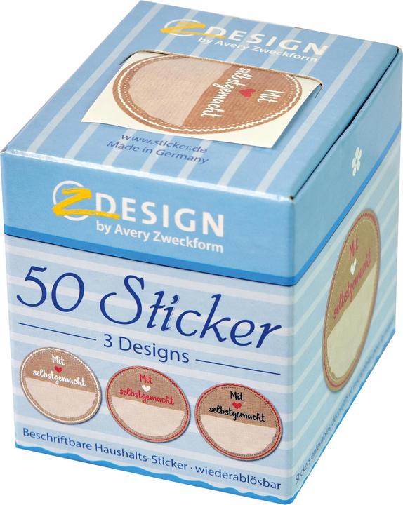 Produktbild Z-Design Sticker auf Rolle