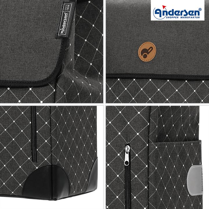 Immagine prodotto Andersen Carrello Alu Star Shopper Sofia 58 cm