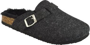 Produktbild Slumberzzz Frauen Pelz gefütterte Filz Pantolette (40.5)