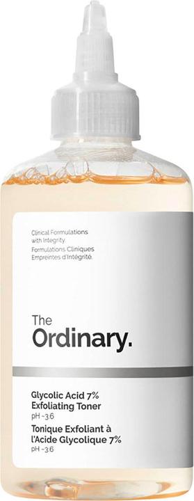 The Ordinary Glycolic Acid 7% Exfoliating Toner 240ml (Gel, 240 ml)