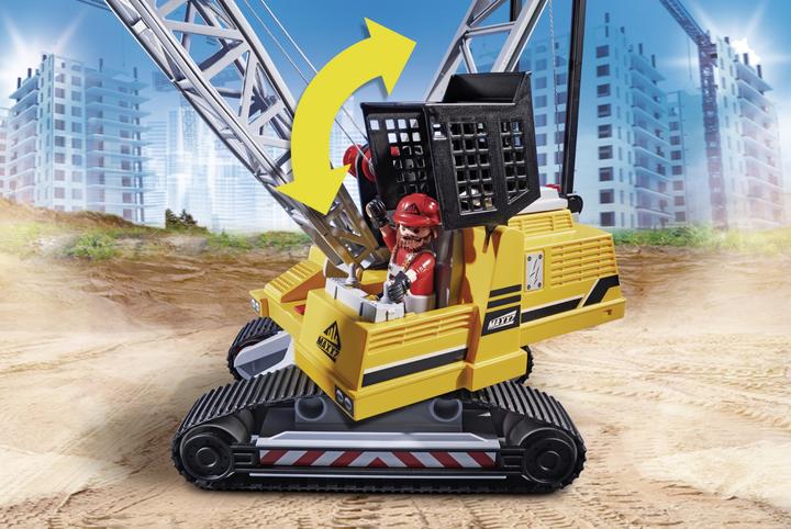 Immagine prodotto Playmobil Escavatore a cavo con componente (70442, Playmobil Città d'azione)