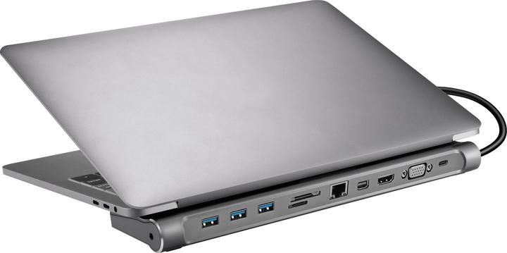 Actual product image Sandberg all-in-1 (USB-C, 8 Ports)