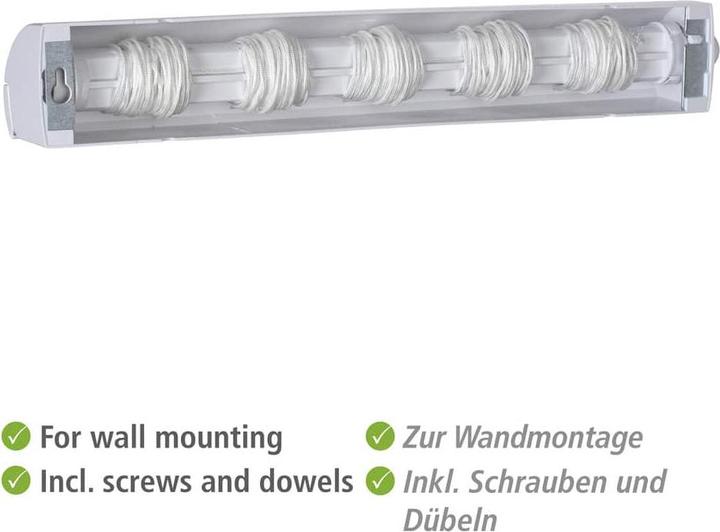 Produktbild Wenko Wand-Wäscheleinen (4.20 m)