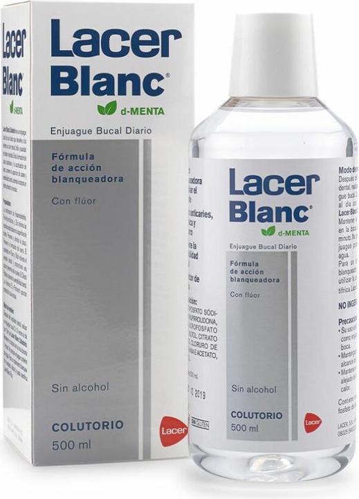 Produktbild Lacer Blanc Mint Mouthwash 500ml (500 ml, Mundspülung)