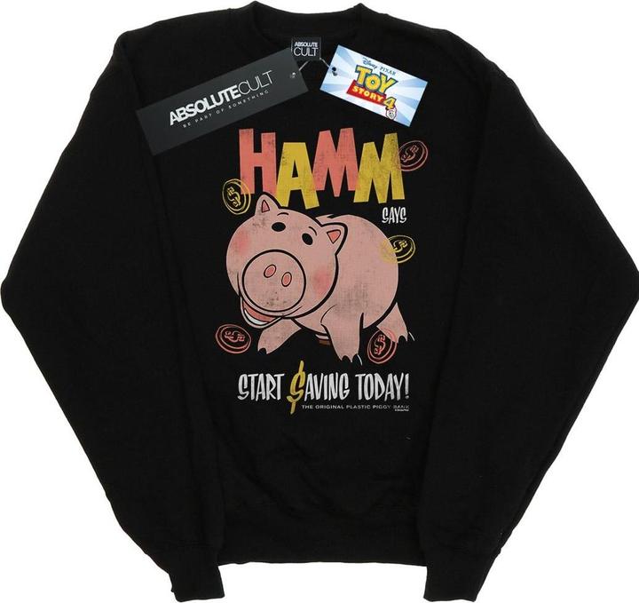 Disney Toy Story 4 Hamm The Piggy Bank Sweatshirt Jungen