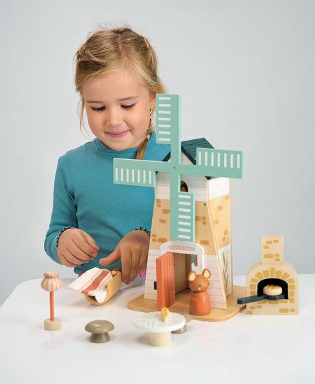 Actual product image Tender Leaf Toys Windmill