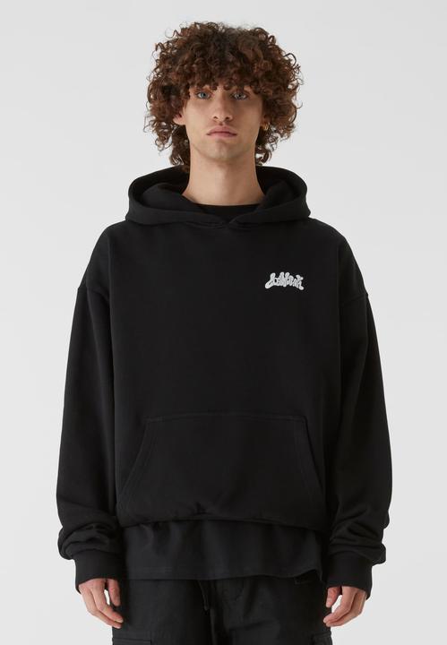 Actual product image Lost Youth LY HOODY - BLURRED FLOWERS - 159767 (XS)