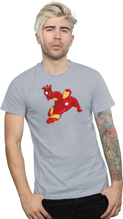 Actual product image Iron Man Unisex Adult T-Shirt (XXL)