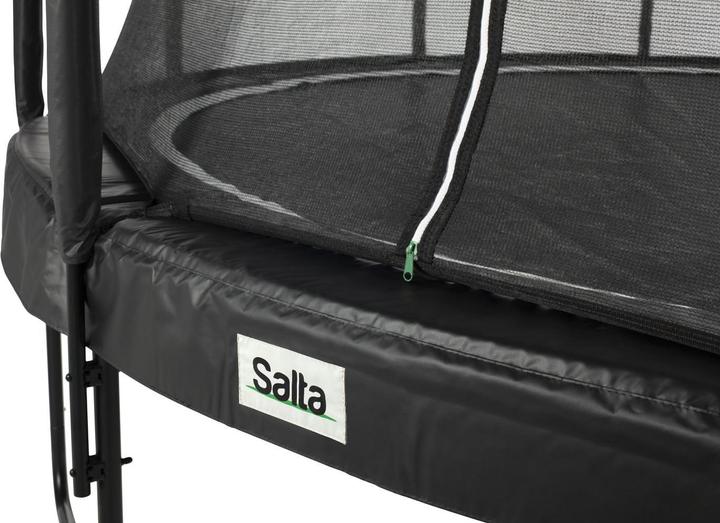 Actual product image Salta Premium Black Edition - Trampoline met veiligheidsnet - 457 cm - Zwart (457 cm)