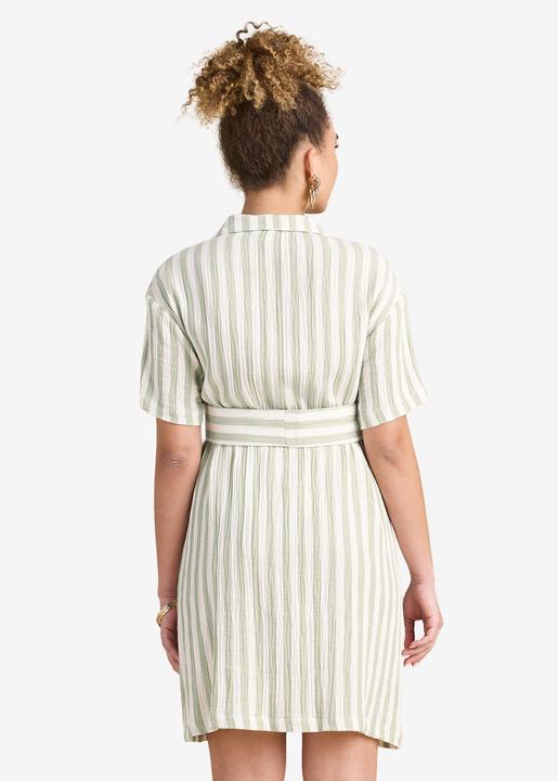Image du produit Envie de Fraise Robe chemise de grossesse et d'allaitement à larges rayures (42)