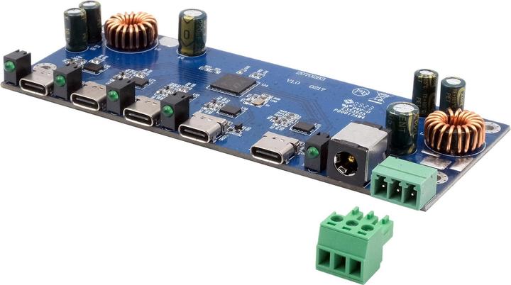 Produktbild Exsys Industrial USB 3.2 Gen 2x1 Hub-Platine 4-Port (USB-C, 4 Ports)