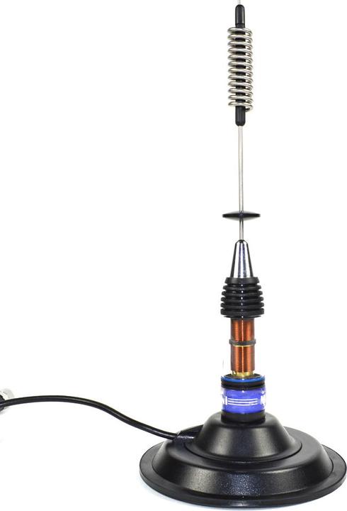 Actual product image PNI CB President LINCOLN II radio package + CB antenna ML70, length 70 cm, 26-30 MHz, 200 W (0.00 km)