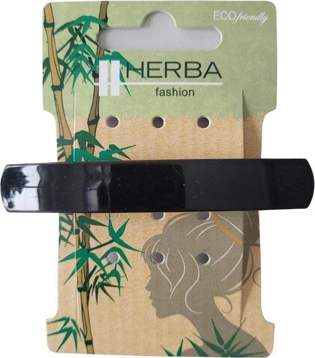 Herba Ecofriendly Barrette 8.5cm schwarz (1 Stk.)