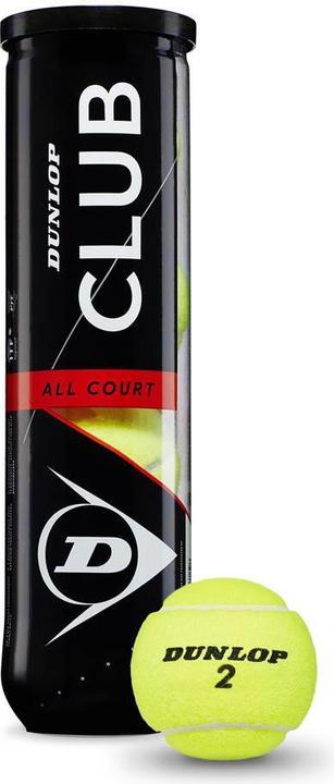 Produktbild Dunlop be mit 4 tennisbällen club