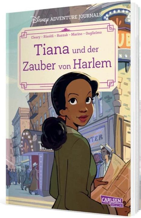 Actual product image Disney Adventure Journals: Tiana und der Zauber von Harlem (German, Walt Disney, Rhona Cleary, 2023)