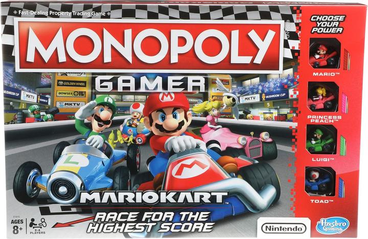 Image du produit Hasbro Mario Kart, joueur de Monopoly (Allemand)