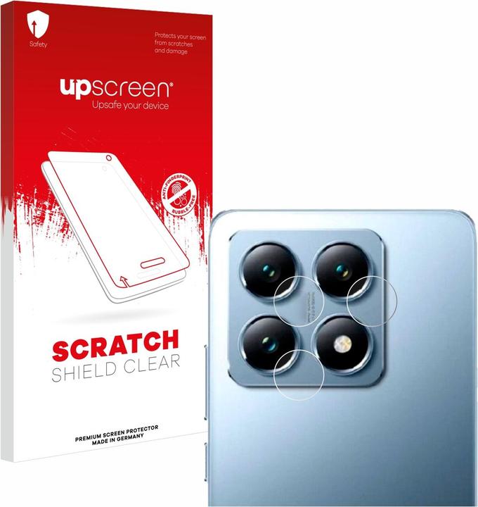 Produktbild upscreen Schutzfolie Displayschutz Displayschutzfolie Folie Klar Transparent (1 Stück, Xiaomi 14T Pro)