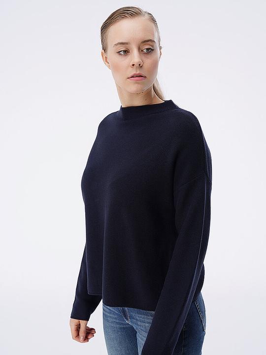 Produktbild Armedangels Long Sleeve Merinaa Pullover Left Left Night Sky (L, XL)