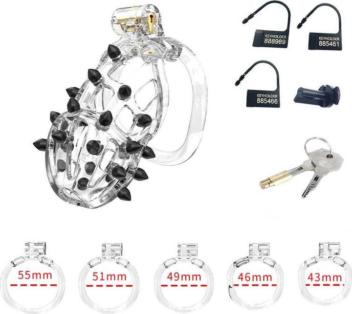 Immagine prodotto Rimba P-Cage Peniskäfig Transparent (M)