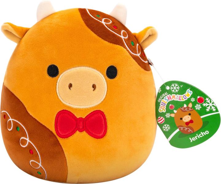 Actual product image Squishmallows 19 cm - Holiday - Jericho Gingerbread Cow (19 cm)