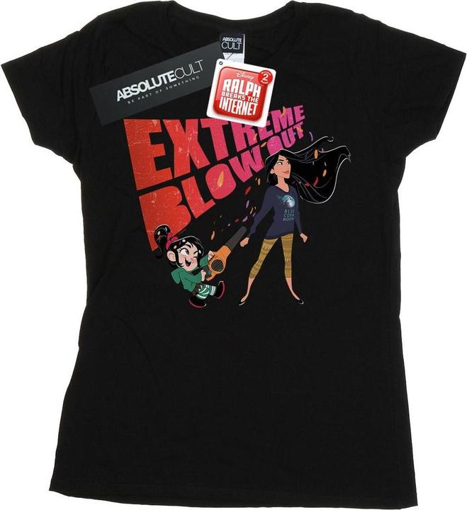 Immagine prodotto Disney Wreck It Ralph Pocahontas And Vanellope Maglietta Donna (XL)