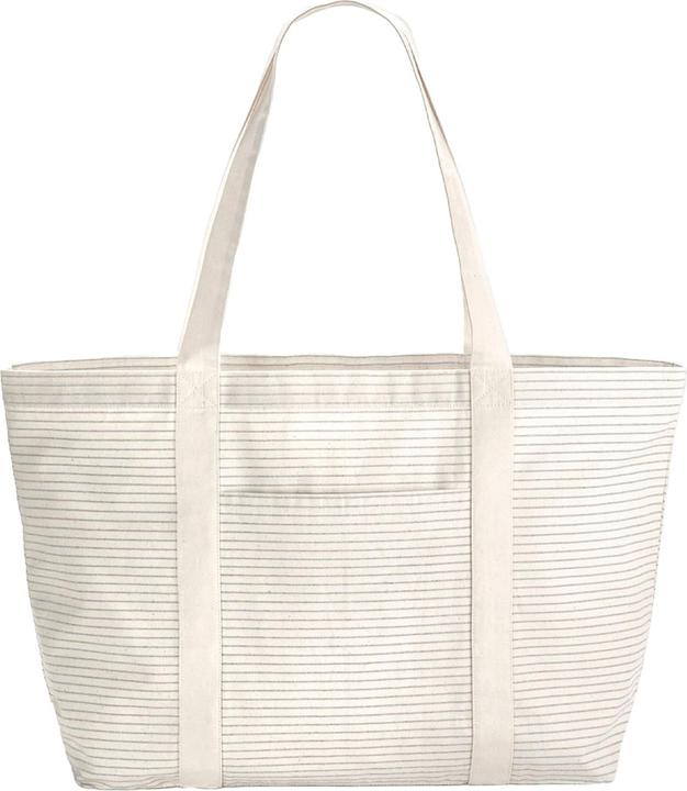 Westford Mill Einkaufstasche Mit Streifen BioBaumwolle (21 l)