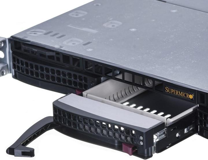 Actual product image Supermicro 1U CHASSIS 4X3.5HS SAS3/SATA3