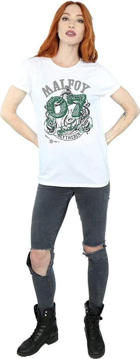 Actual product image Womens/Ladies Malfoy Slytherin Cotton T-Shirt (XXL)