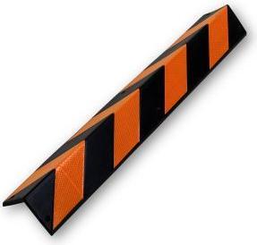 Produktbild Rs Pro Nitril-Gummi Stossschutz für den Einsatz auf Ecke, Kante Dreieckig, 98mm x 98 mm x 800mm, Schw