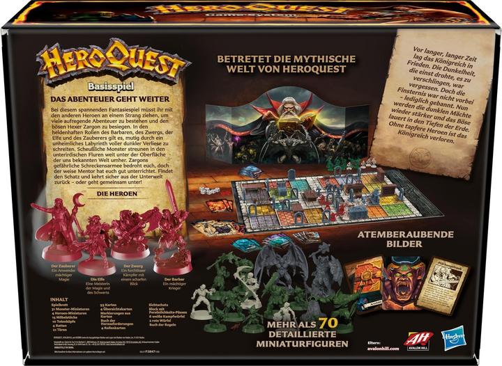 Productafbeelding Hasbro Gaming HeroQuest (Duits)