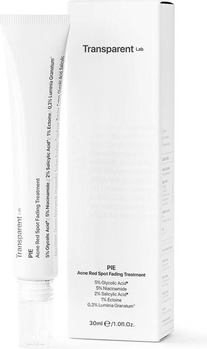 Actual product image Transparent Lab PIE Acne Red Spot Fading Treatment (30 ml, 24h cream)
