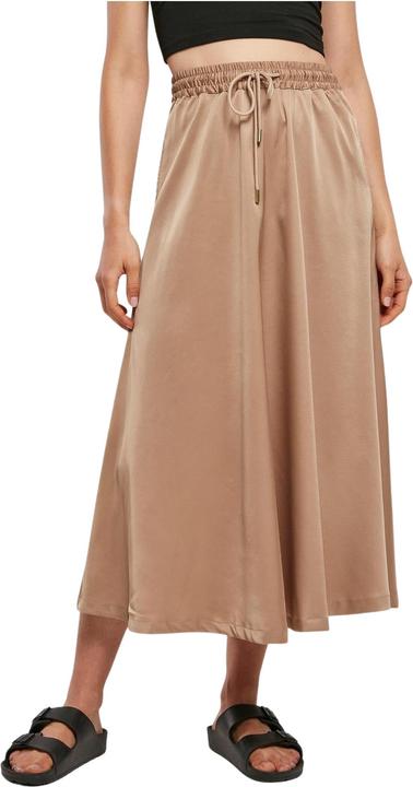 Produktbild Urban Classics midirock aus satin, damen (XS)