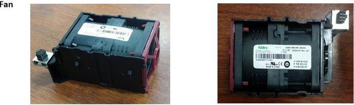 Actual product image HPE Dual Rotor Hot Pluggable Fan Module Assembly DL360 G8