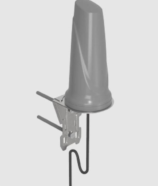 Actual product image Poynting Antennas - 5G/LTE - M2M/IoT - A-OMNI-0297-V1-01 - grey - SMA (M) - 2dbi omnidirectional - SMA (5G)