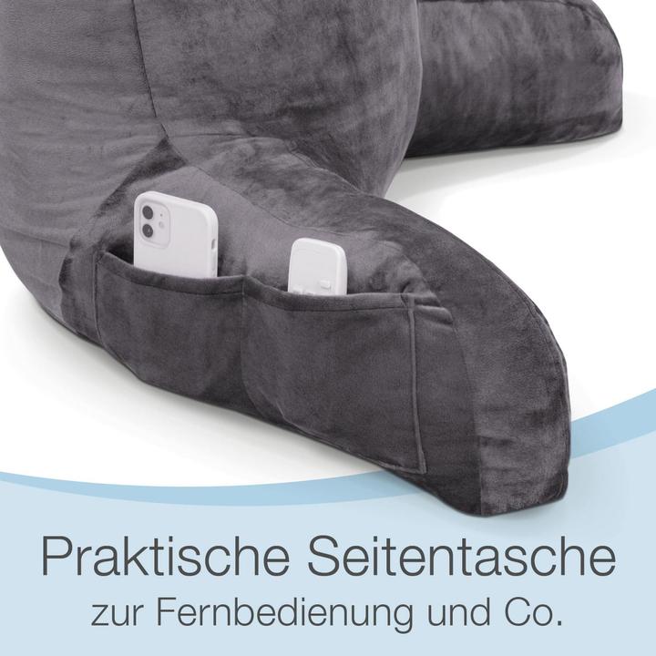 Produktbild Aktivshop Rückenkissen (50 x 90 x 67 cm, 40 x 76 x 46 cm)