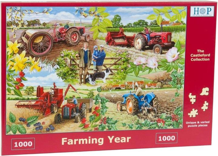 Image du produit The House of Puzzles Puzzle 1000 pièces Année agricole (1000 pièces)