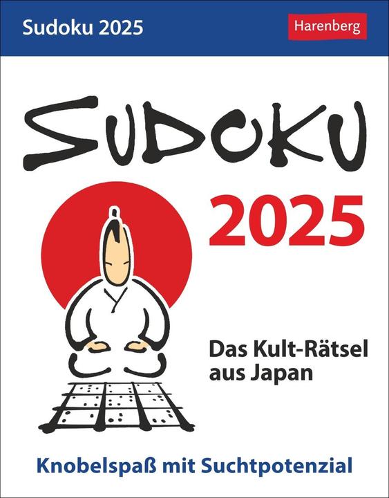Produktbild Harenberg Sudoku Tagesabreisskalender 2025 - Das Kult-Rätsel aus Japan (Deutsch)