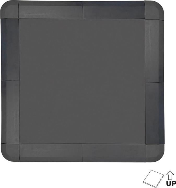 Produktbild Gladiatorfit Abgerundete Ecke für Gummiboden 100x100x2cm für Innen- und Aussenbereich (2 cm)