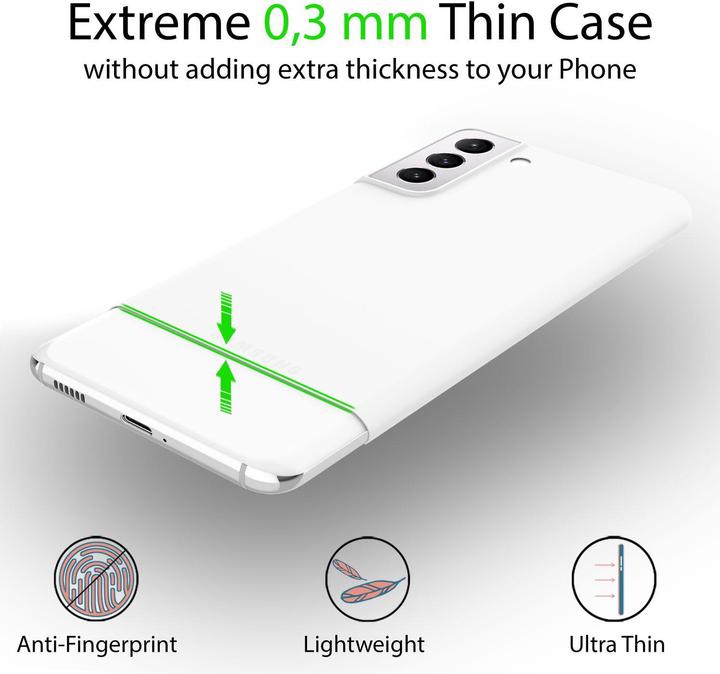 Image du produit Nalia Étui rigide mat extrêmement fin de 0,3 mm d'épaisseur (Samsung Galaxy S22+)
