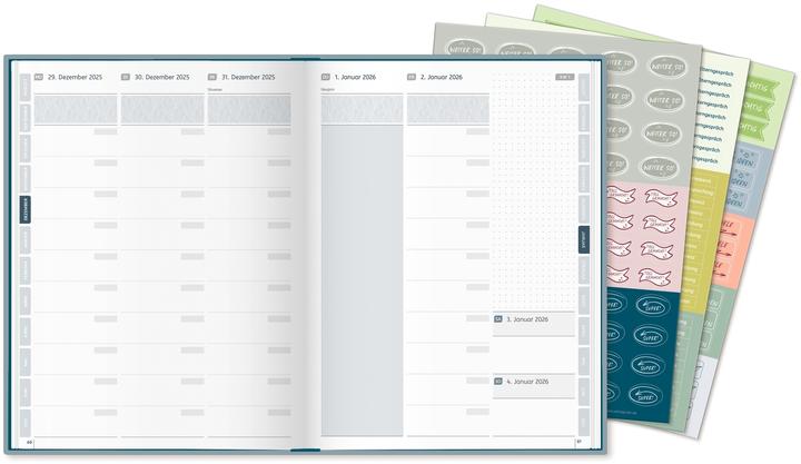 Produktbild Mein Lehrerplaner A5+  – Lehrerkalender für das Schuljahr 2025/2026 (16.5 x 22 cm, Deutsch)