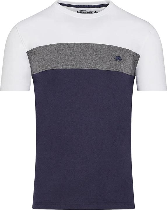 Actual product image Raging Bull Mens Cut and Sew Panel T-Shirt (5XL)