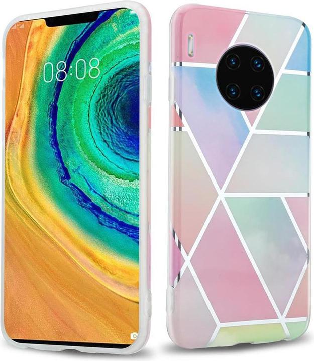 Immagine prodotto Cadorabo IMD TPU Colourful Marble Cover (Mate 30 Pro)