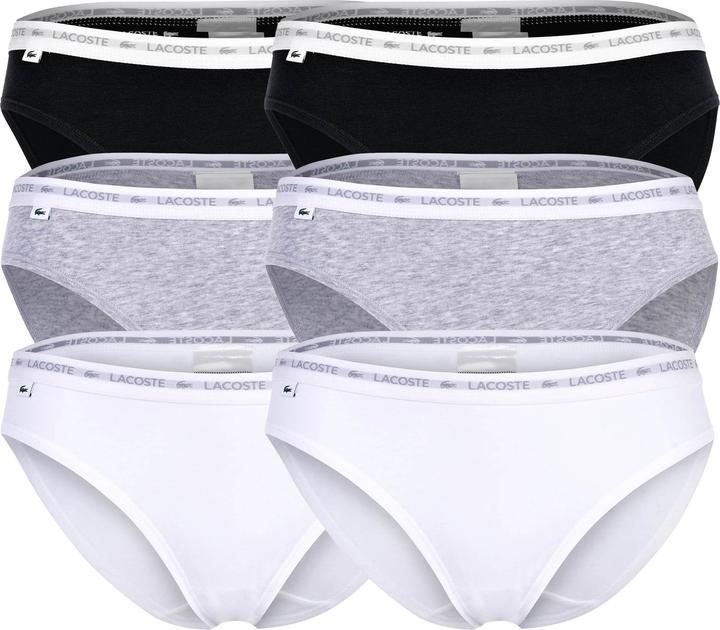 Lacoste 6-pack Stretch Cotton logo briefs