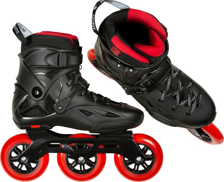 Actual product image Powerslide URBAN SKATES Imperial Black Red 110 45-46 (45)