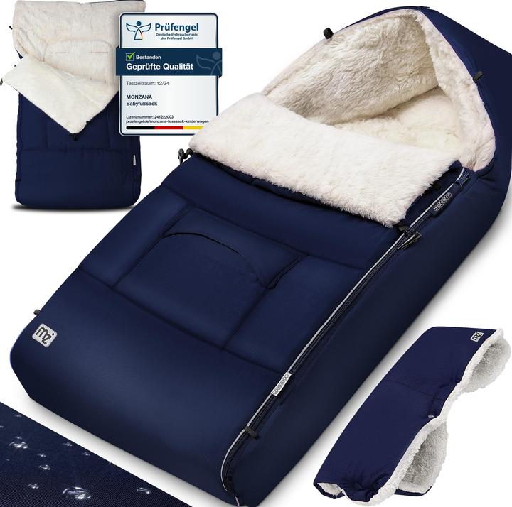 Actual product image Monzana Baby footmuff