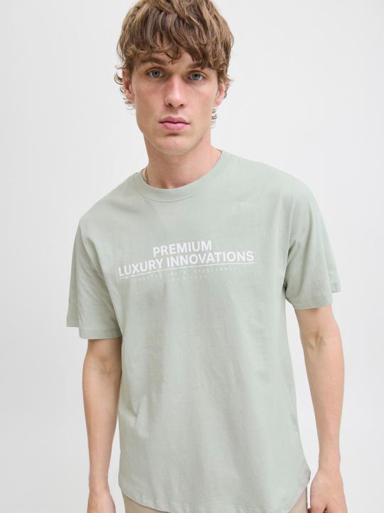 Actual product image Jack & Jones Gedruckt Rundhalsausschnitt T-shirt T-shirt (XXL)