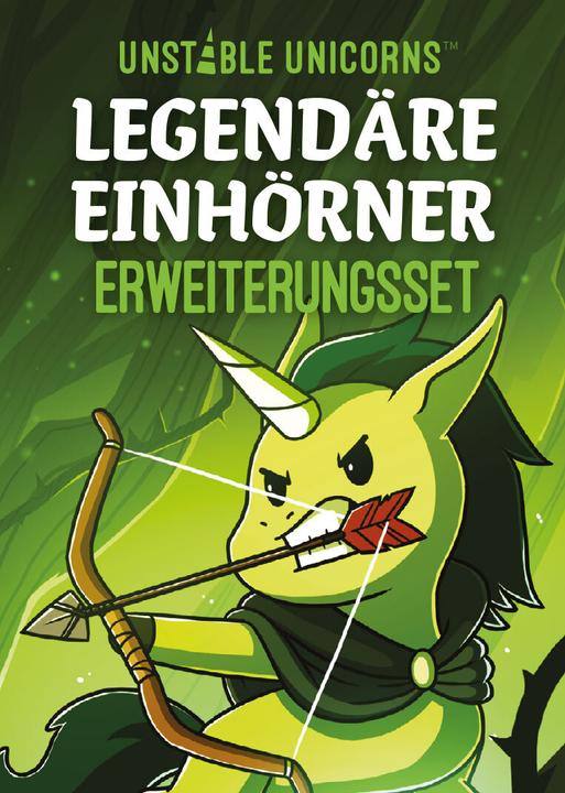 Actual product image Unstable Games Unstable Unicorns - Legendary Unicorns, for 2-8 players, from 8 years, DE expansion (German)