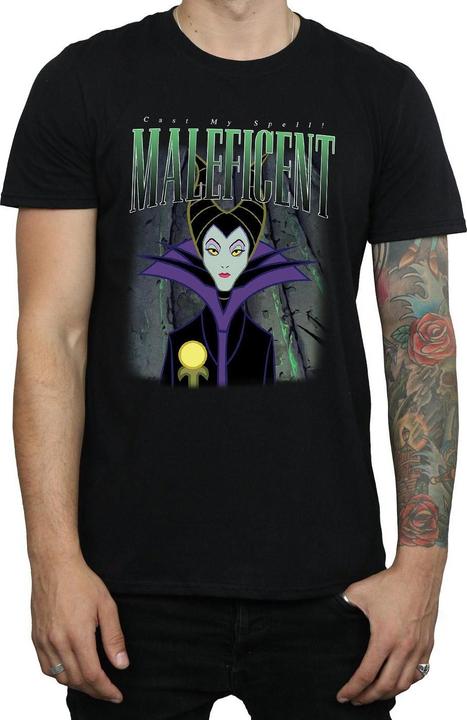 Immagine prodotto Maleficent T-shirt in cotone "Montage" per uomo (XL)